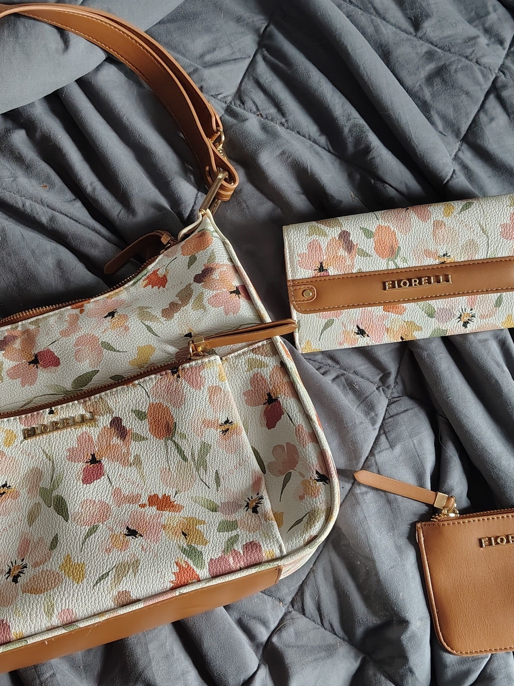 Floral Print Florelli Purse, Wallet And Change Purse For Sale!